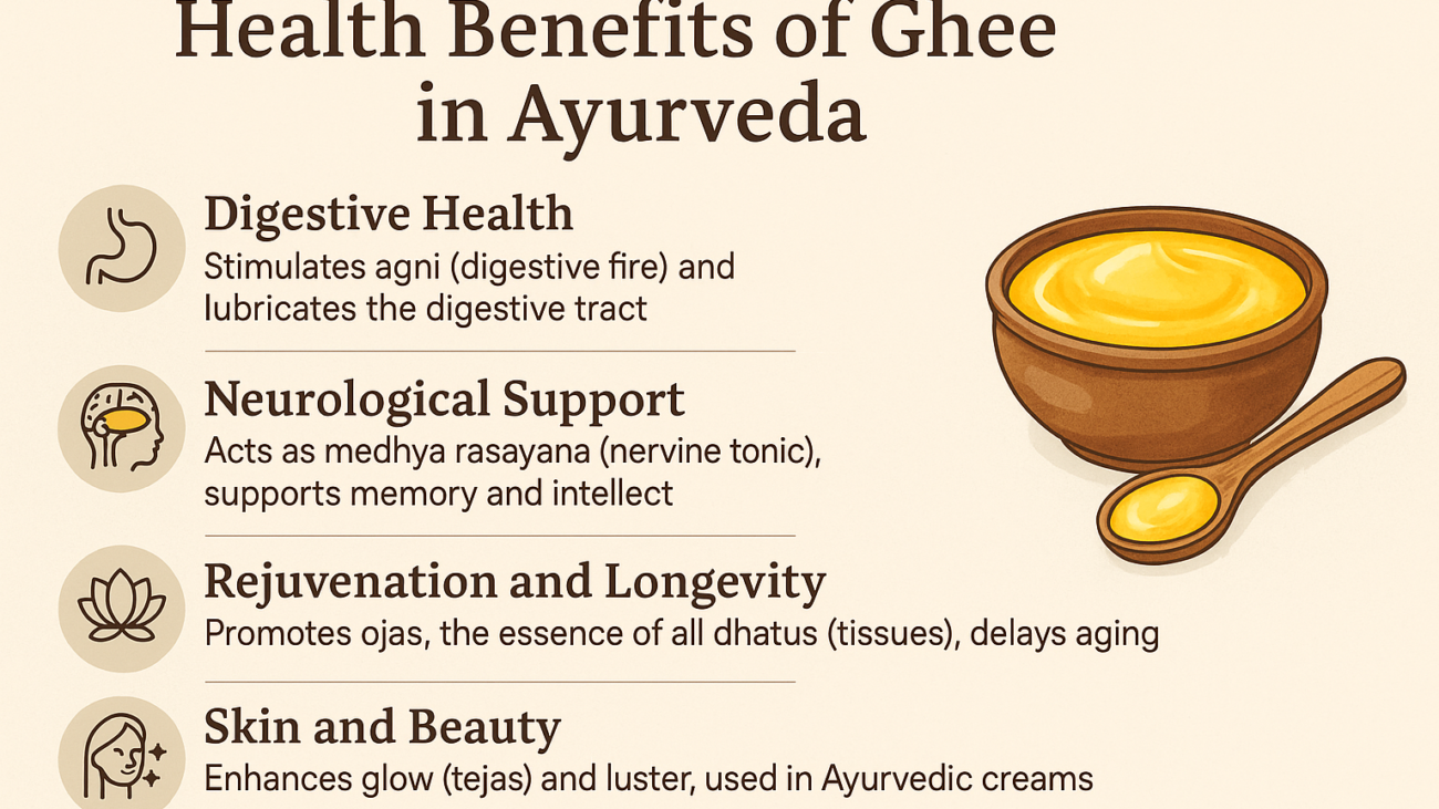 Health Benefits of Ghee in Ayurveda