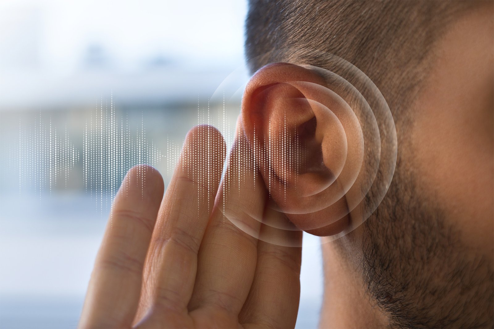 Illustration of Envoy Medical's investigational Acclaim fully implanted cochlear implant as the pivotal clinical trial reaches the three-month follow-up milestone for all enrolled patients.
