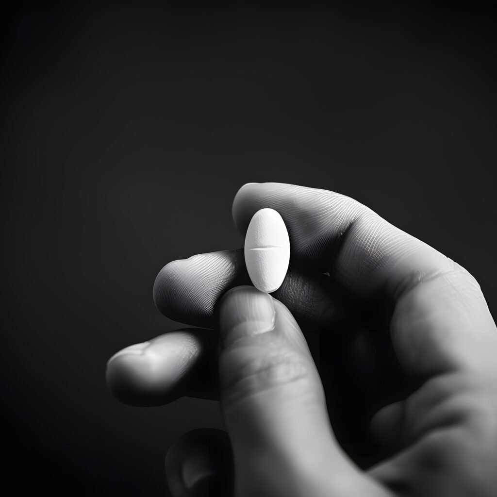 Participant taking the investigational once-weekly oral HIV regimen islatravir and lenacapavir following positive Phase 3 ISLEND-1 and ISLEND-2 trial results presented at AIDS 2026.