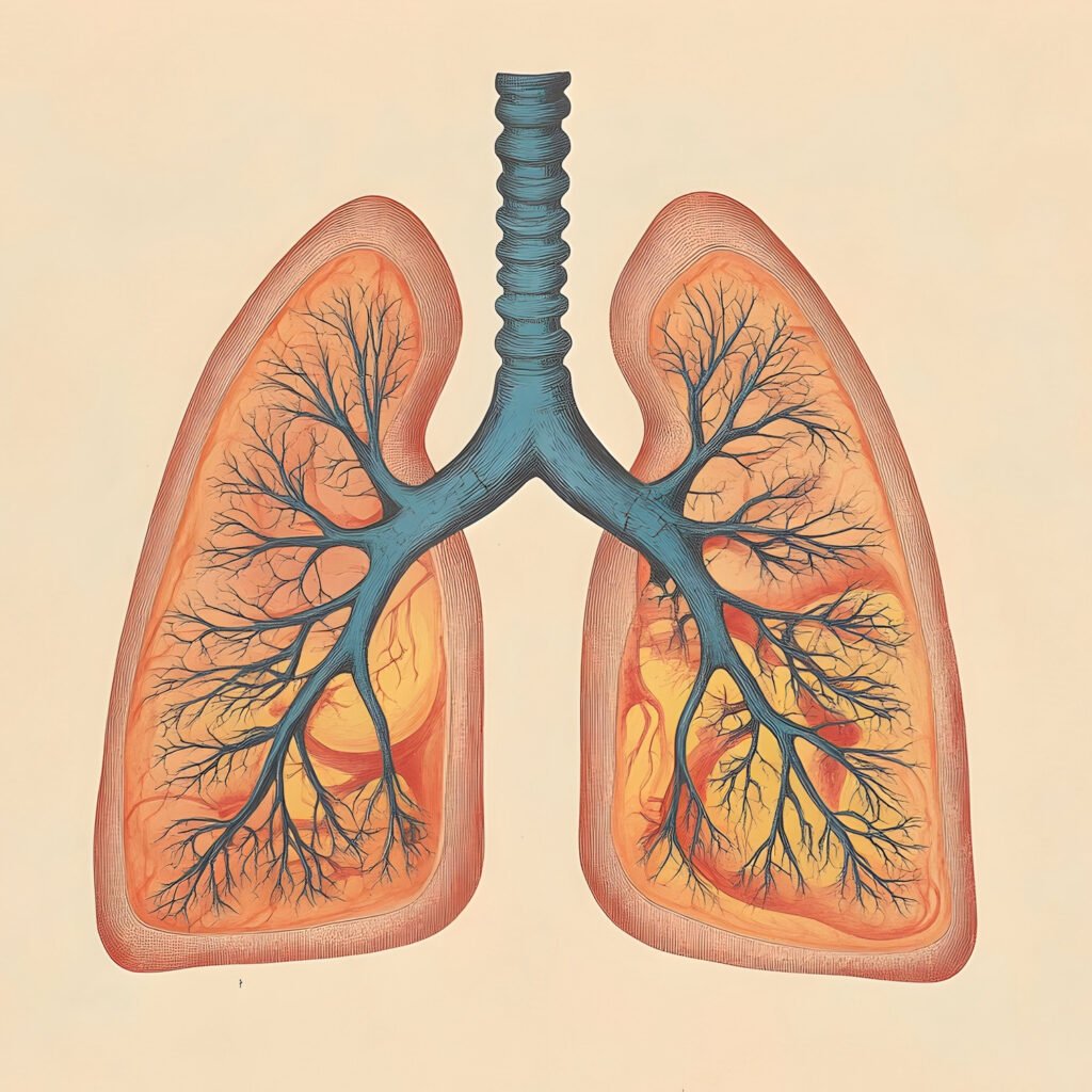 Illustration of Akagera Medicines' investigational long-acting intravenous tuberculosis therapy AKG-100, which demonstrated positive Phase 1 safety, pharmacokinetic, and early bactericidal activity data in patients with pulmonary tuberculosis.
