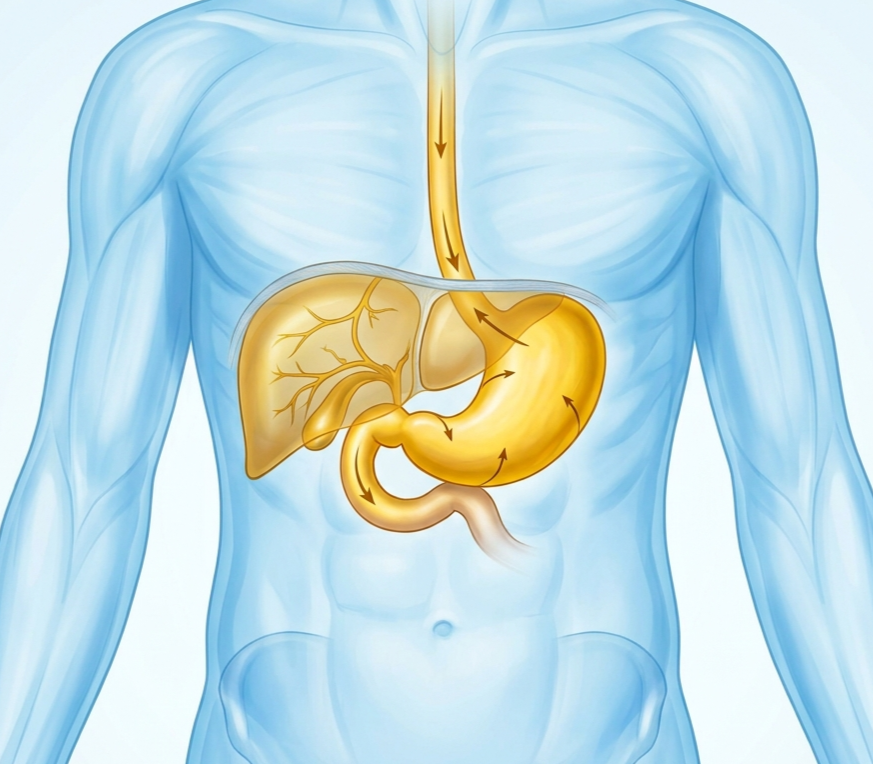 Illustration of Sonesitatug vedotin (Sone-Ve), a CLDN18.2-targeted antibody-drug conjugate, demonstrating overall survival benefit in the Phase III CLARITY-Gastric01 trial for advanced gastric and gastroesophageal cancers.
