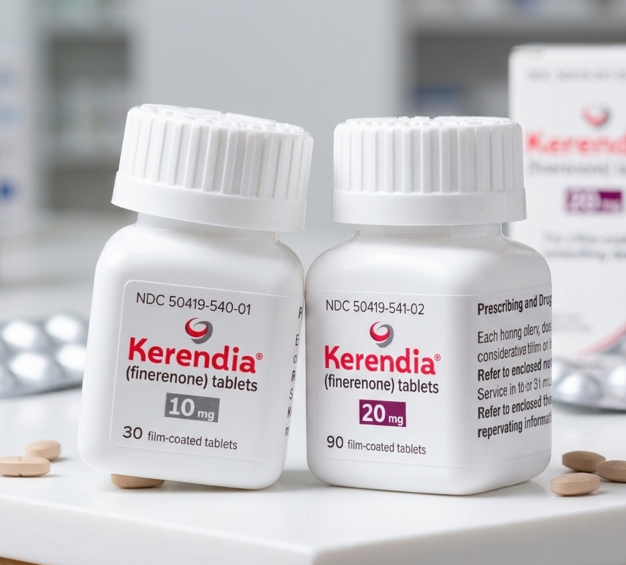 NICE recommends finerenone (Kerendia) for adults with chronic heart failure and left ventricular ejection fraction of 40% or greater following positive Phase 3 FINEARTS-HF trial results.