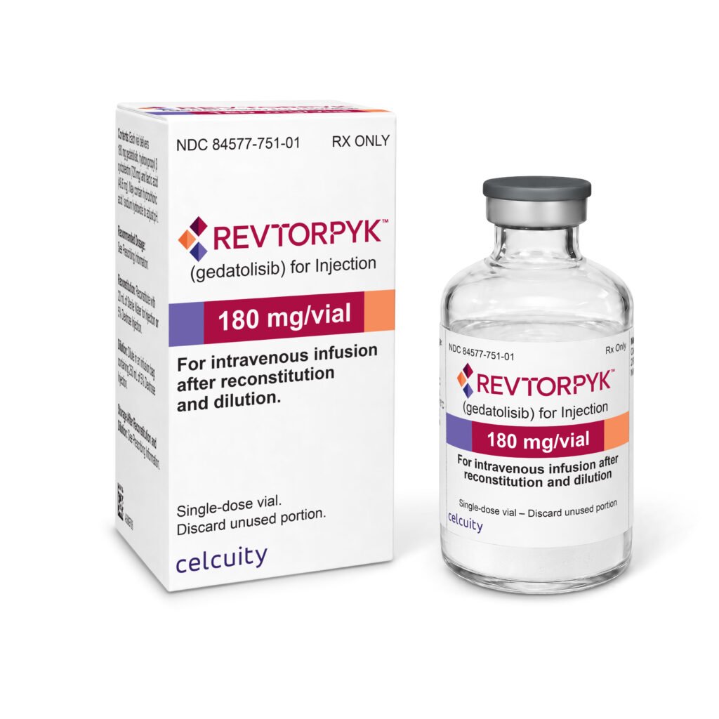 FDA approves REVTORPYK (gedatolisib) for PIK3CA wild-type HR-positive HER2-negative advanced or metastatic breast cancer based on Phase 3 VIKTORIA-1 trial results.