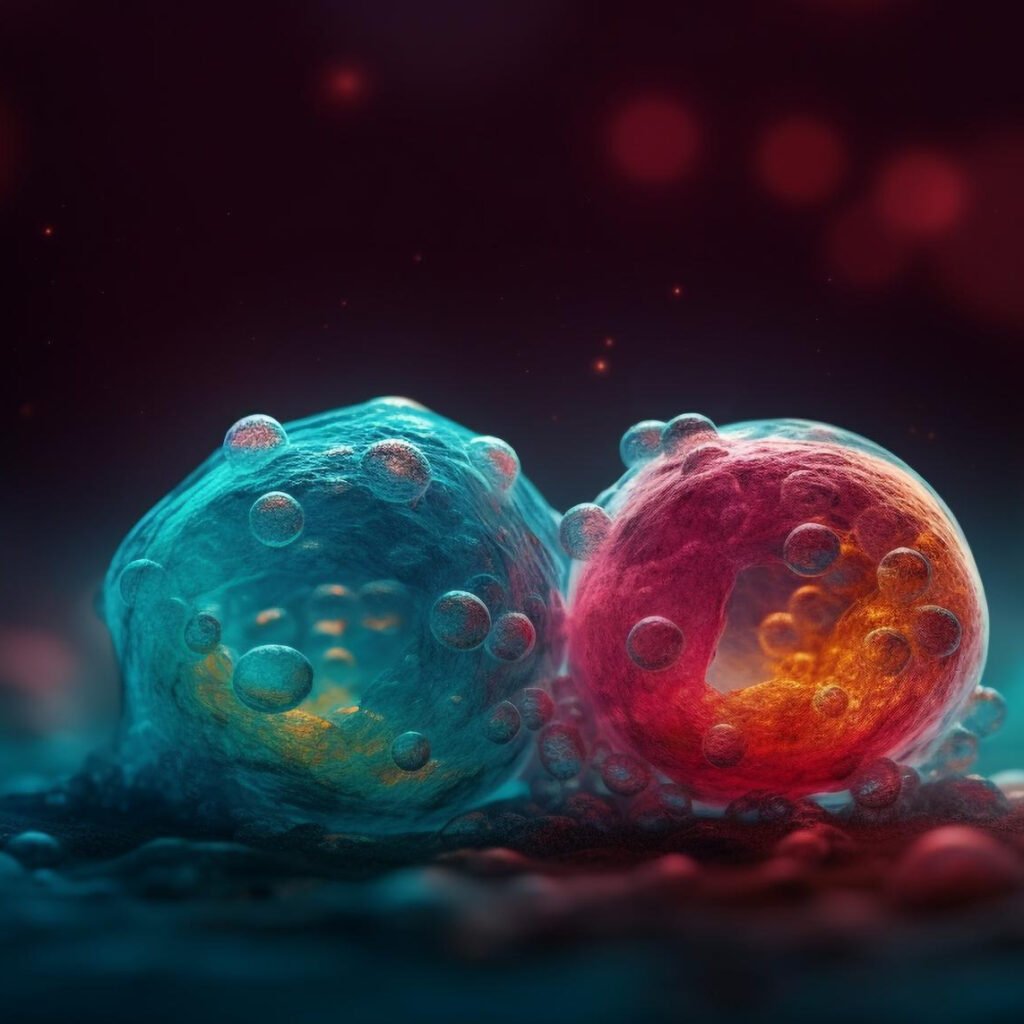Illustration of low-dose ruxolitinib reducing acute graft-versus-host disease following haploidentical hematopoietic stem cell transplantation, based on a Phase 3 study published in The Lancet Haematology.