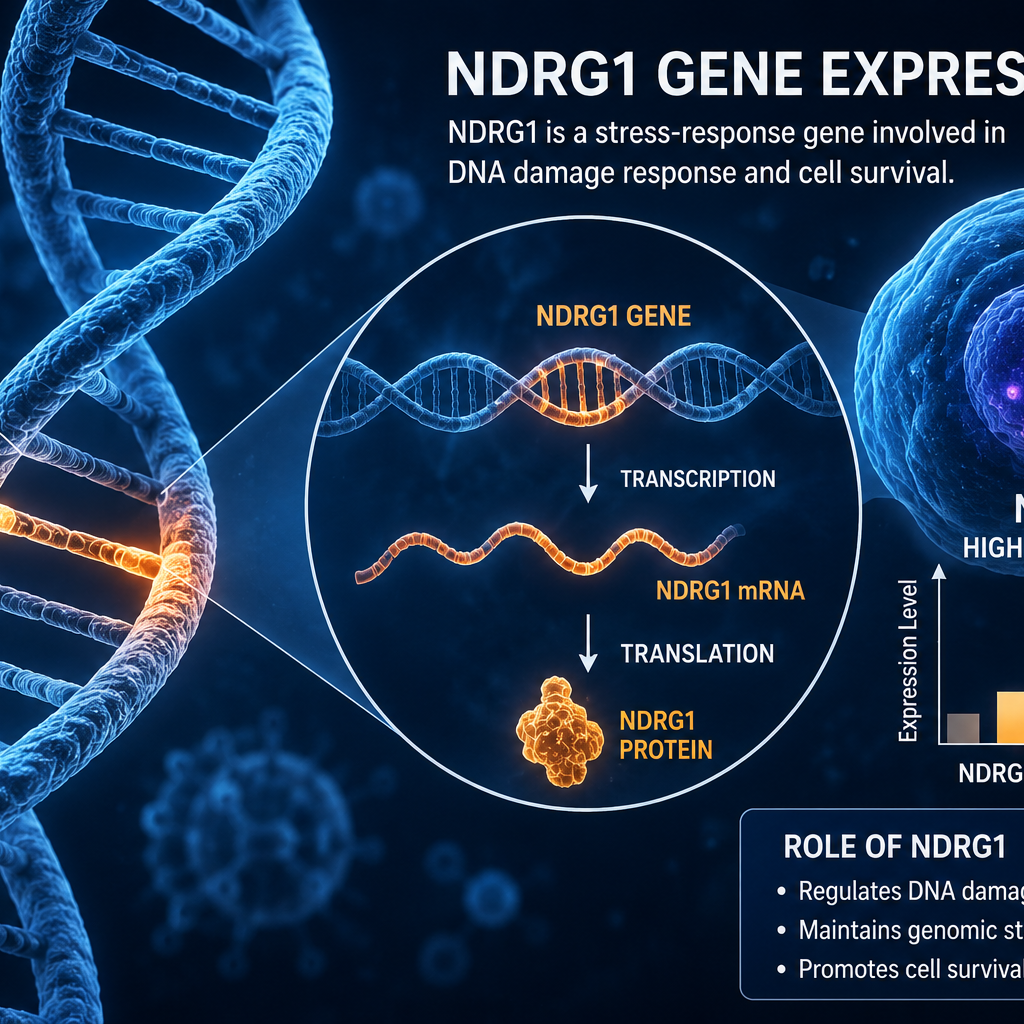 NDRG1-linked DNA repair vulnerability in colorectal cancer cells
