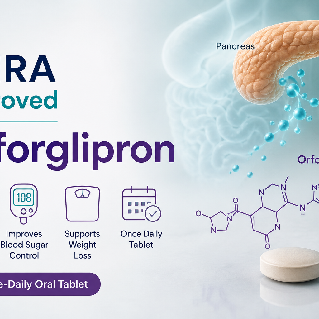 Orforglipron Foundayo oral GLP-1 tablet authorised by the UK MHRA