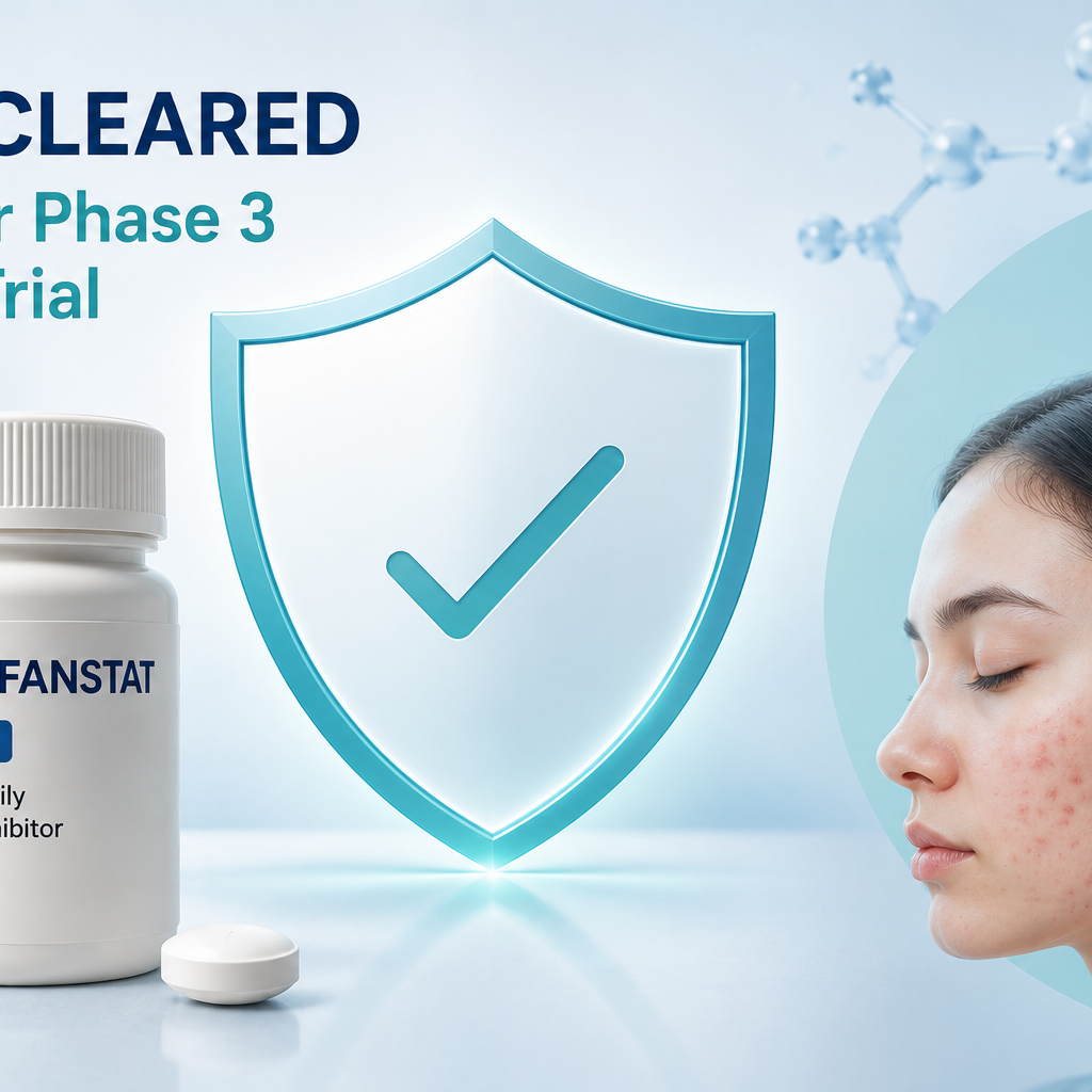 Sagimet Biosciences denifanstat Phase 3 clinical trial for moderate to severe acne
