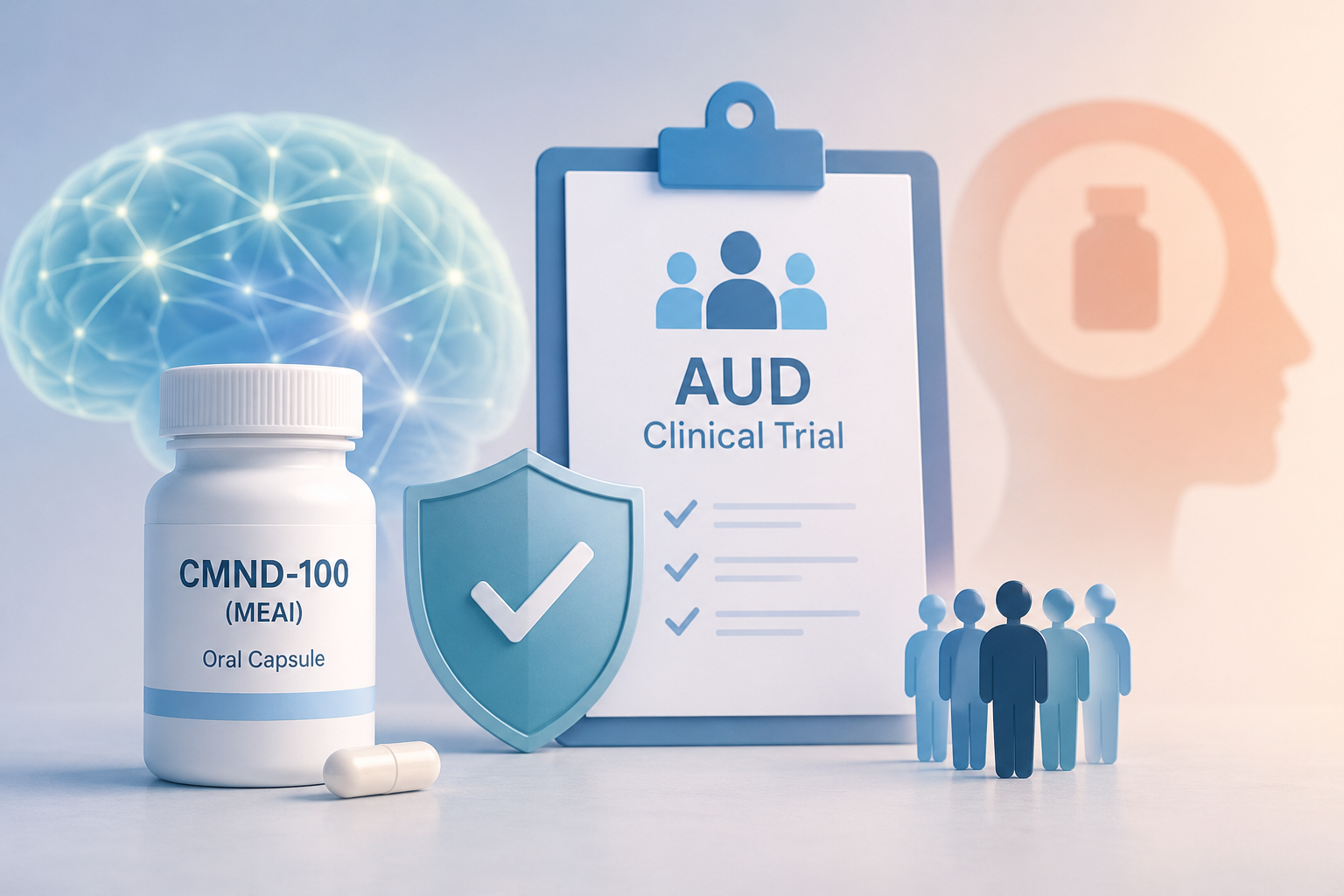 Clearmind CMND-100 Phase I/II clinical trial advances to patients with moderate-to-severe alcohol use disorder