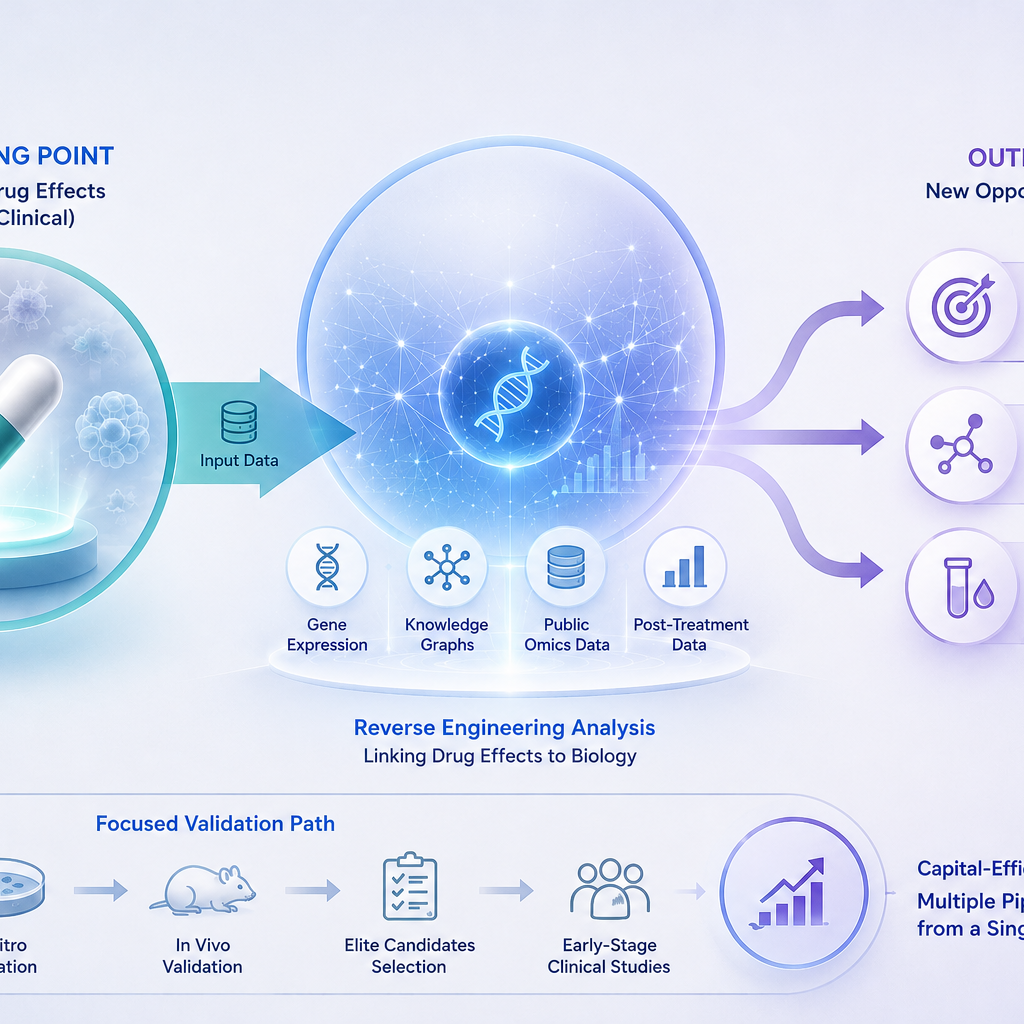 THPharm uses Insilico Medicine's PandaOmics to identify new disease targets from drug effects