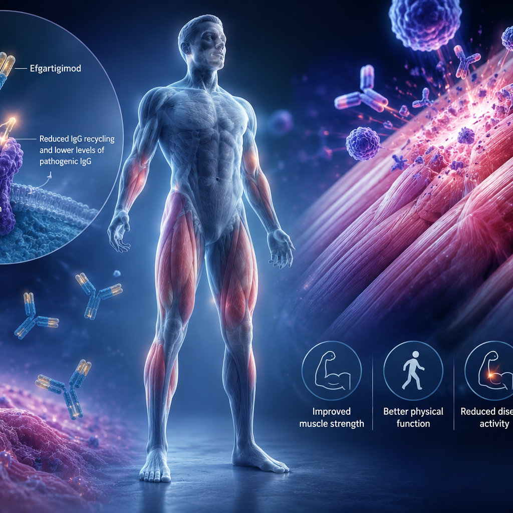 Efgartigimod Phase 3 ALKIVIA trial results in autoimmune myositis