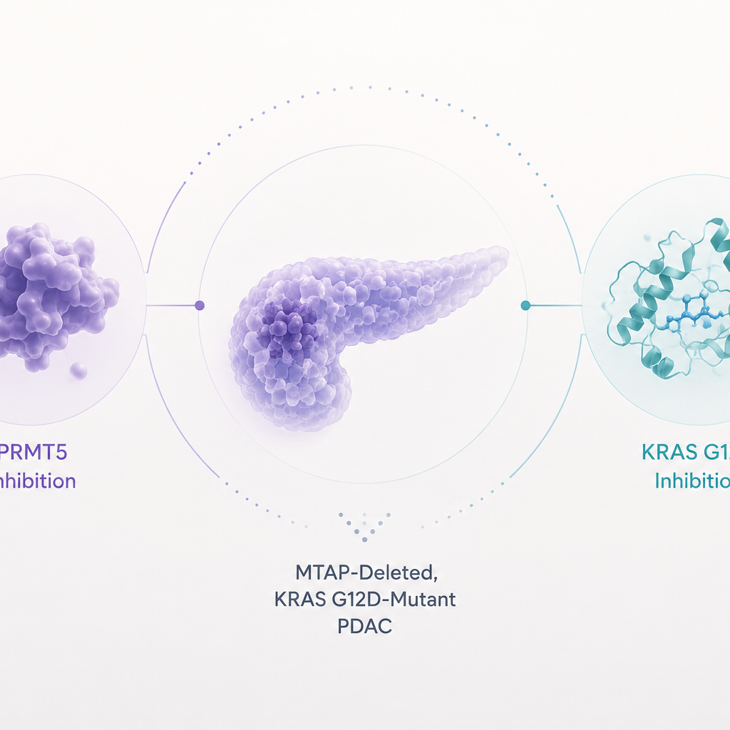IDEAYA IDE892 and Genentech GDC-7035 combination targeting MTAP-deleted KRAS G12D-mutant pancreatic cancer