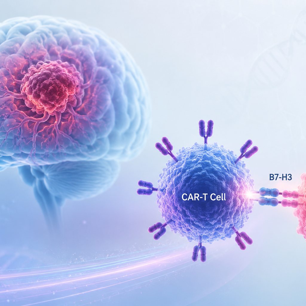 B7-H3-targeted CAR-T cell therapy TX103 for recurrent glioblastoma