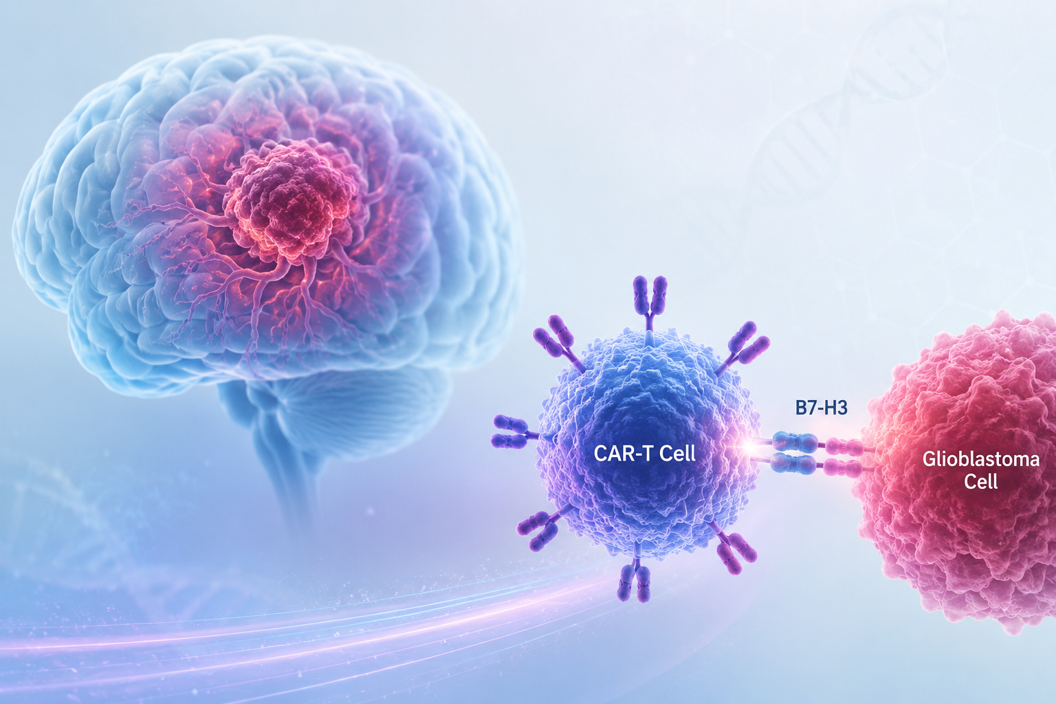 B7-H3-targeted CAR-T cell therapy TX103 for recurrent glioblastoma
