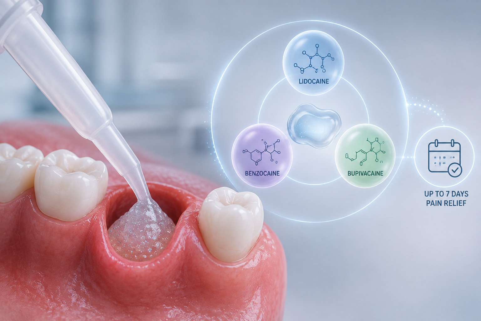 ARC-001 Gel sustained-release local anesthetic for postoperative pain after third molar surgery