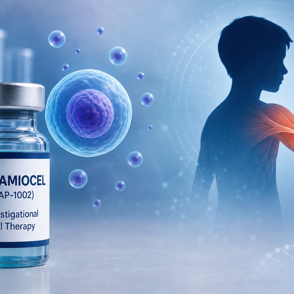 Deramiocel cell therapy under FDA review for Duchenne muscular dystrophy