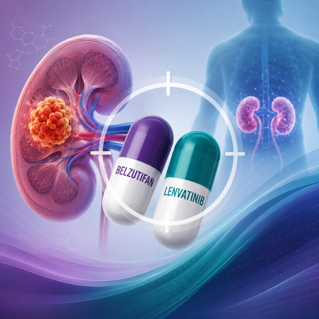Belzutifan plus lenvatinib treatment for advanced clear-cell renal cell carcinoma