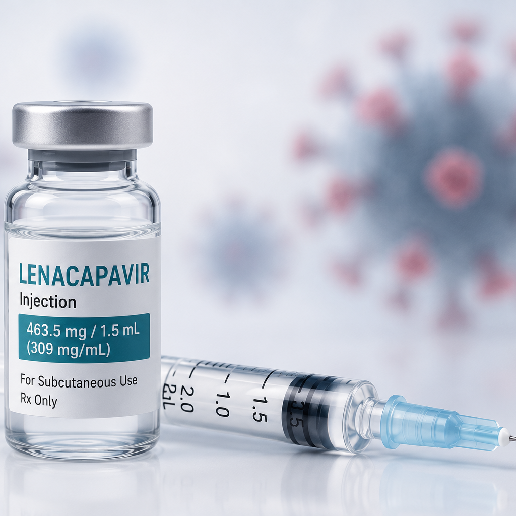 Generic lenacapavir injection for HIV PrEP in India following CDSCO trial waiver recommendation