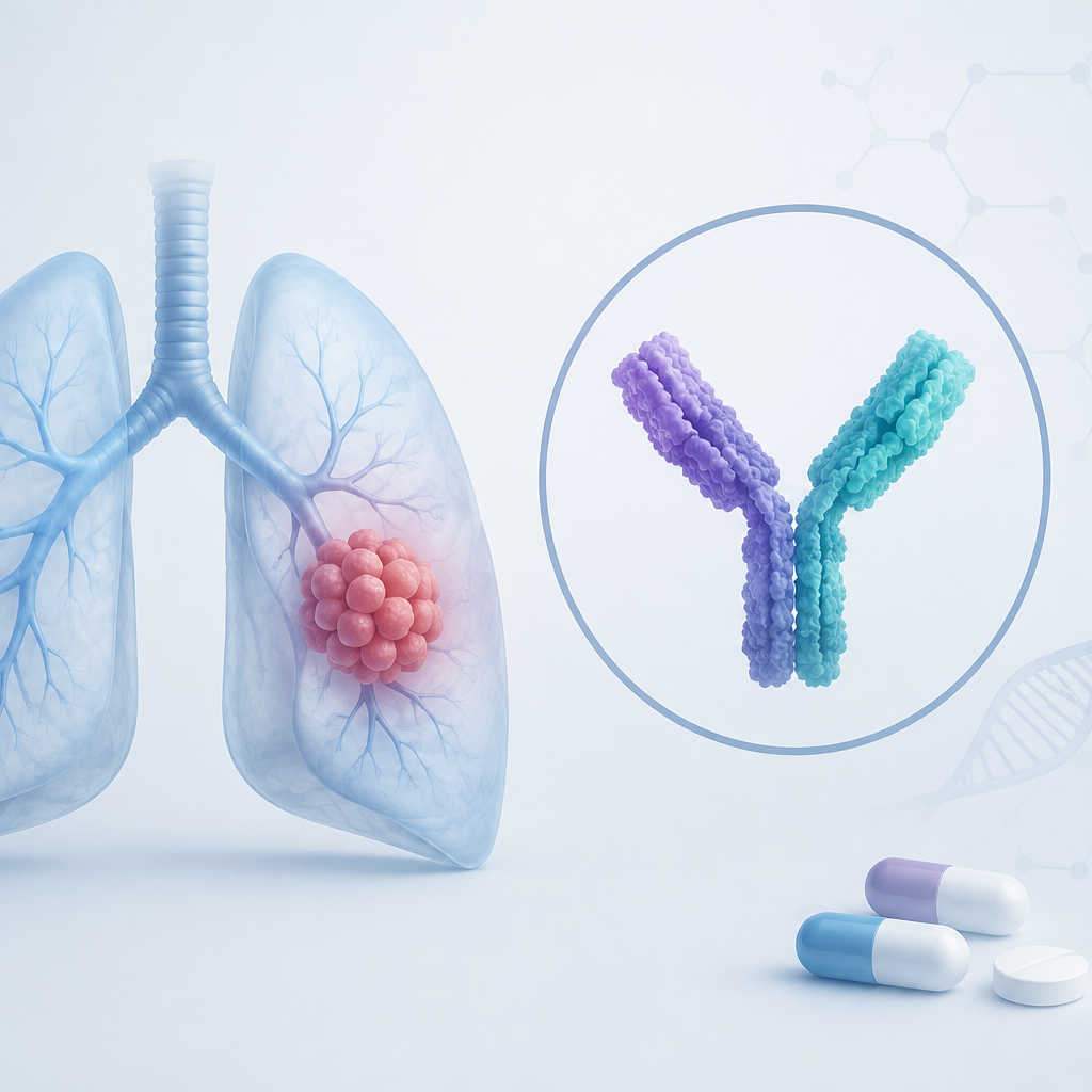 Ivonescimab plus chemotherapy improves progression-free survival in EGFR-mutated NSCLC in the Phase 3 HARMONi trial