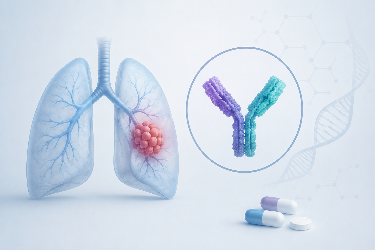 Ivonescimab plus chemotherapy improves progression-free survival in EGFR-mutated NSCLC in the Phase 3 HARMONi trial