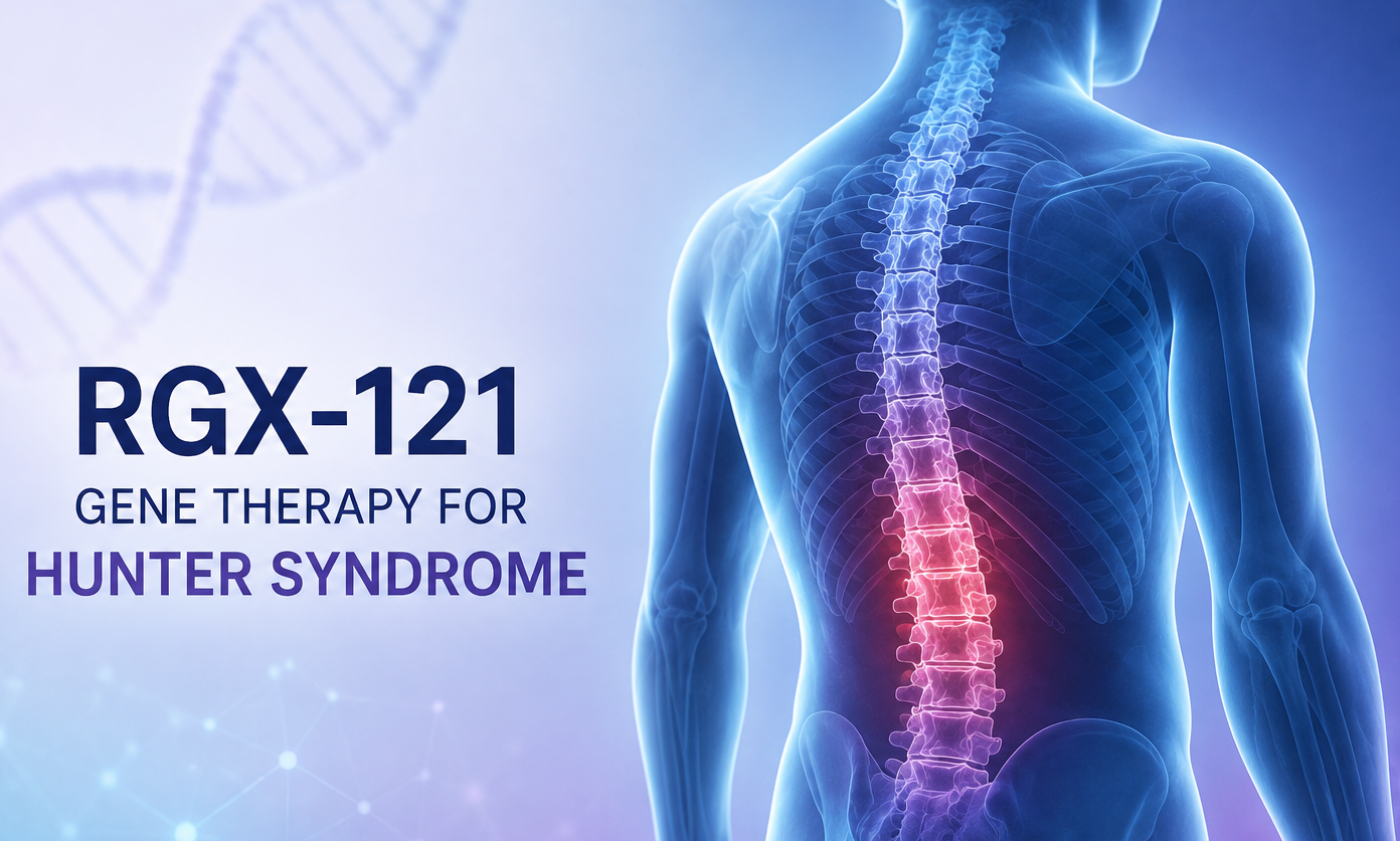 REGENXBIO RGX-121 gene therapy clinical hold after asymptomatic spine MRI findings in Hunter syndrome