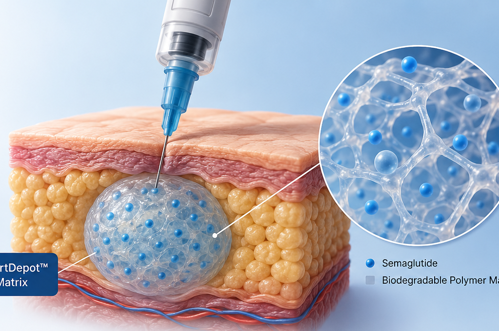 Peptron PT403 once-monthly semaglutide long-acting obesity treatment