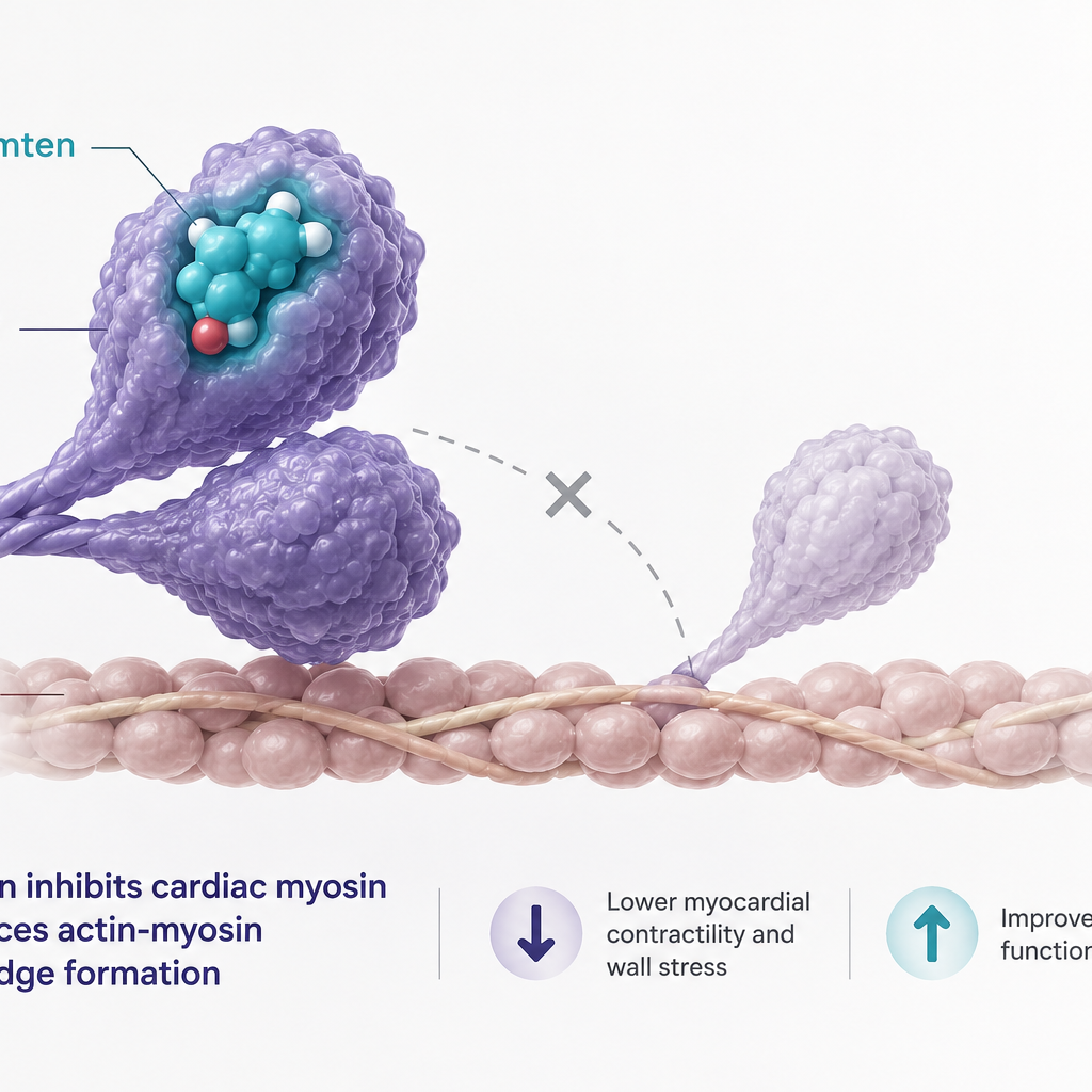 Aficamten improves exercise capacity and health status in nonobstructive hypertrophic cardiomyopathy