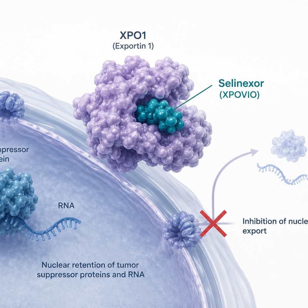 Karyopharm XPOVIO selinexor plus ruxolitinib for myelofibrosis