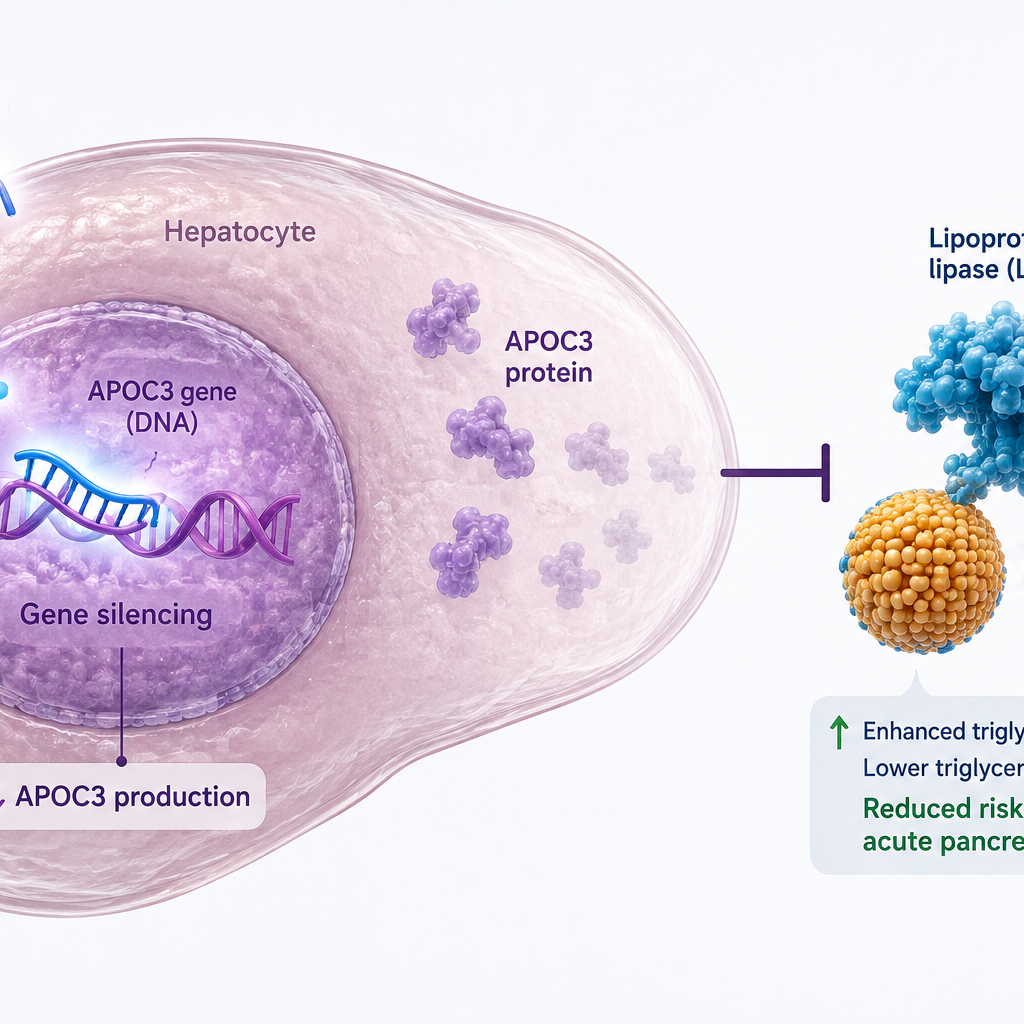 Plozasiran reduced triglycerides and acute pancreatitis events in Phase 3 SHASTA-3 and SHASTA-4 trials
