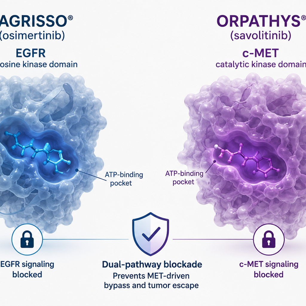 Tagrisso and Orpathys combination improves progression-free survival in first-line EGFR-mutated lung cancer