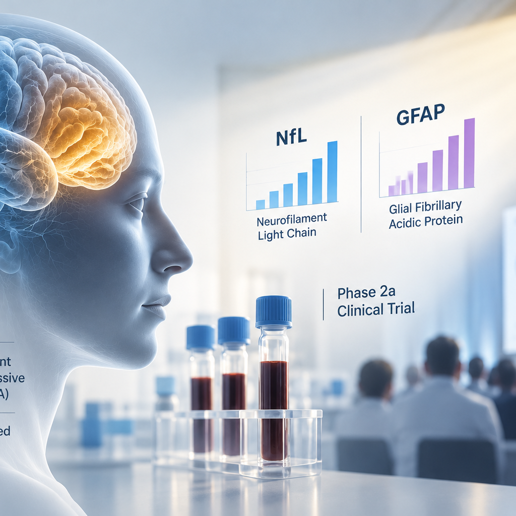CervoMed will present 12-week NfL and GFAP biomarker data from its Phase 2a neflamapimod trial in nfvPPA, a tau-associated form of FTD.