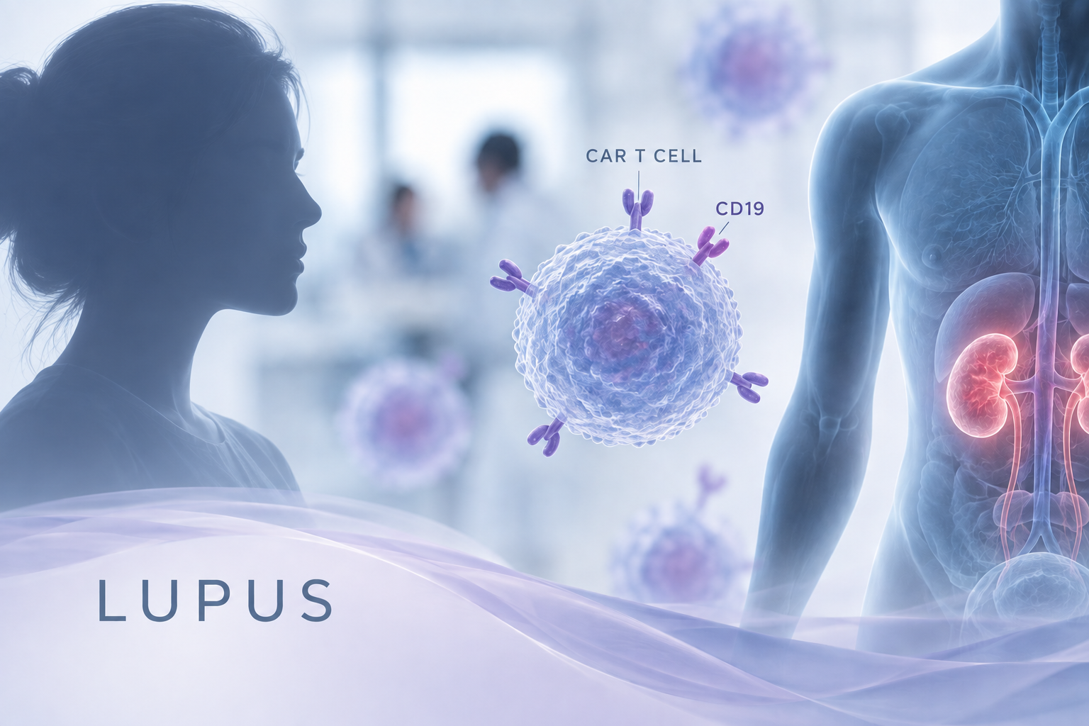 Fate Therapeutics FT819 iPSC-derived anti-CD19 CAR T-cell therapy for lupus