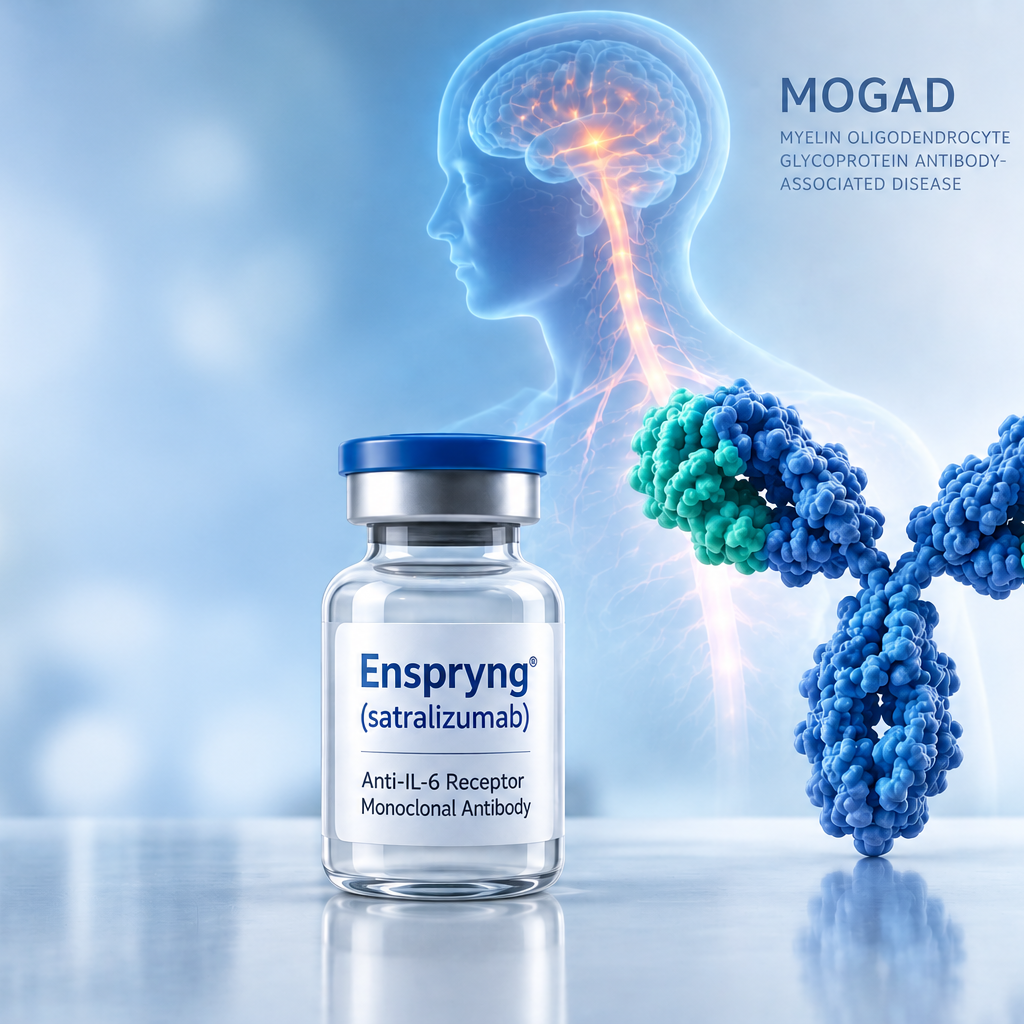 Roche Enspryng satralizumab receives FDA Priority Review for MOGAD after Phase III METEOROID study reduced relapse risk by 68%