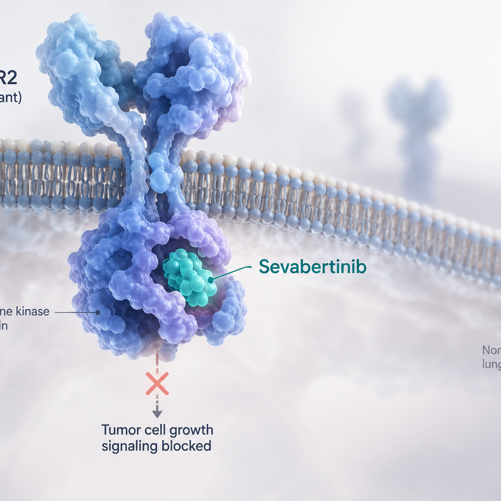 Sevabertinib receives FDA accelerated approval for first-line treatment of HER2-mutant non-small cell lung cancer