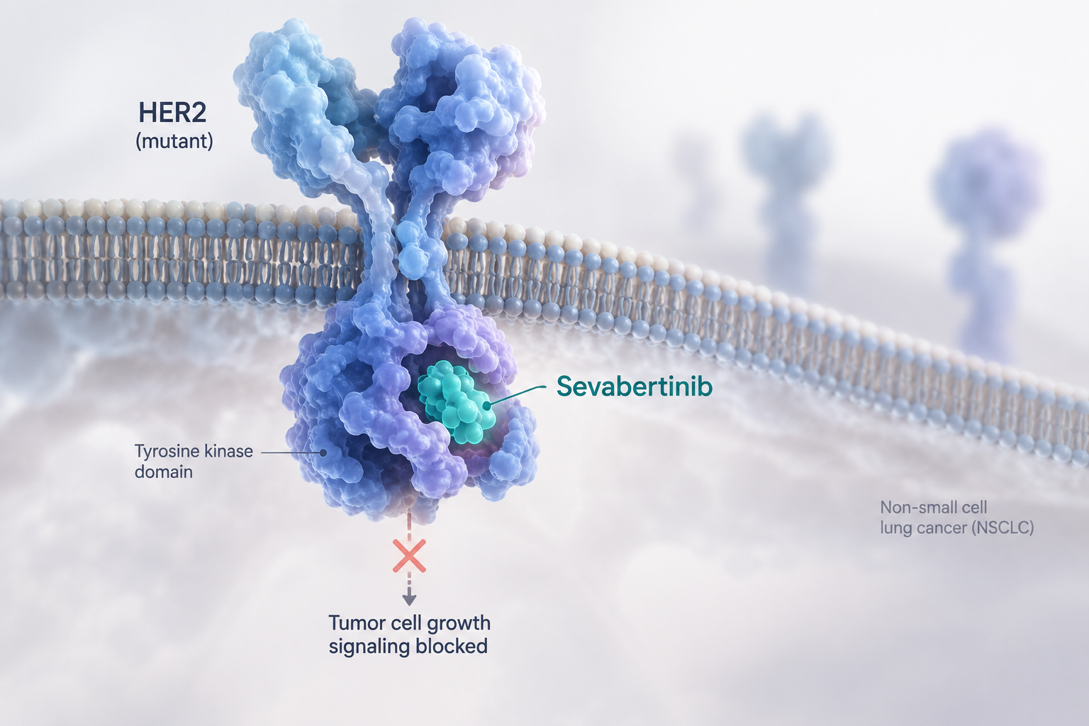 Sevabertinib receives FDA accelerated approval for first-line treatment of HER2-mutant non-small cell lung cancer