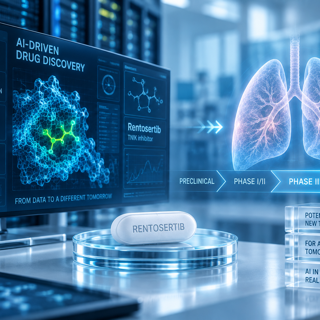 Rentosertib generative AI-discovered drug advances to Phase III clinical trial for idiopathic pulmonary fibrosis