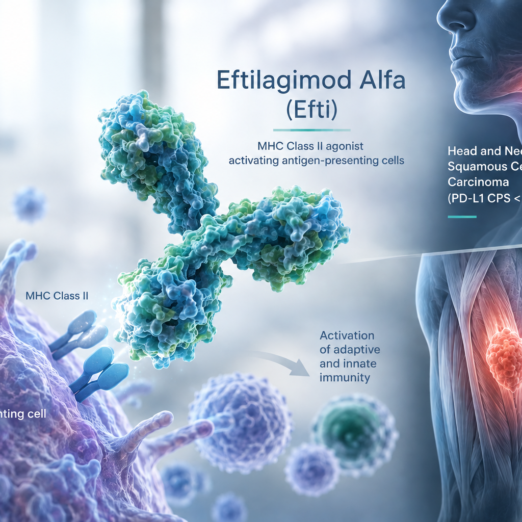 Immutep eftilagimod alfa development strategy for PD-L1-negative HNSCC and soft tissue sarcoma