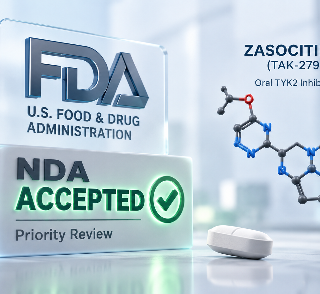 Takeda zasocitinib oral TYK2 inhibitor for moderate-to-severe plaque psoriasis