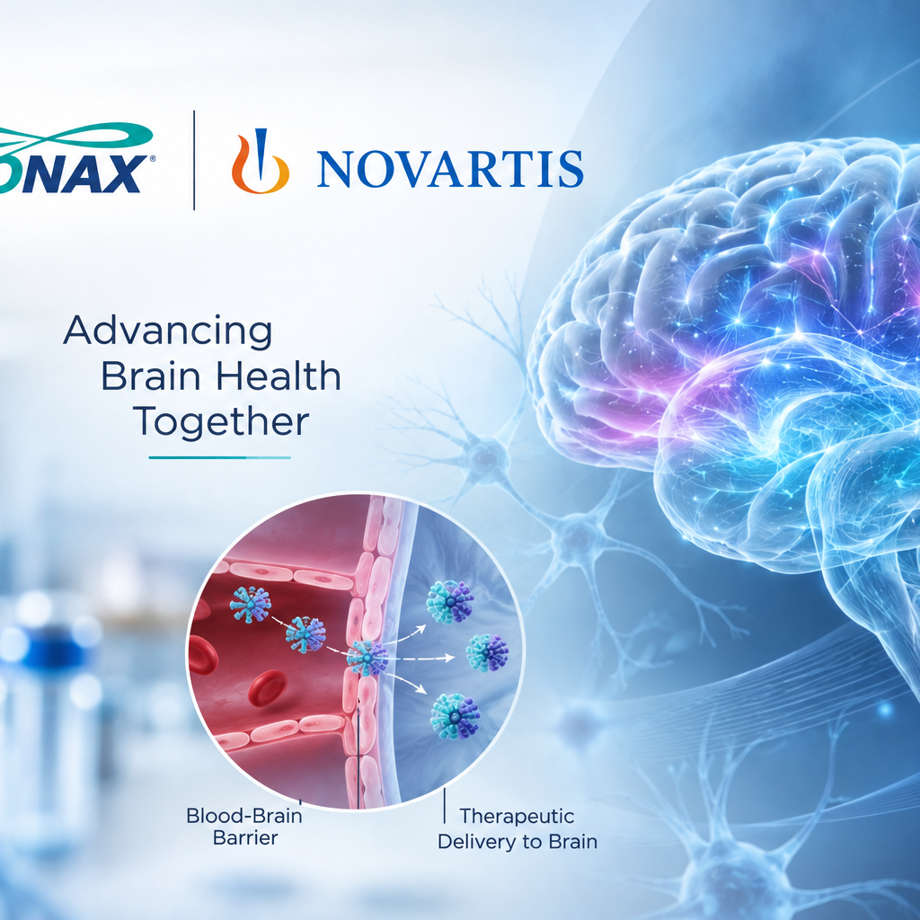 Sironax Brain Delivery Module platform acquired by Novartis for blood-brain barrier drug delivery