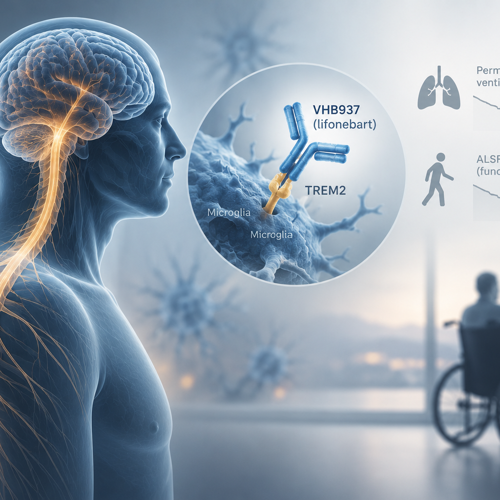 Novartis lifonebart VHB937 TREM2 antibody development in amyotrophic lateral sclerosis