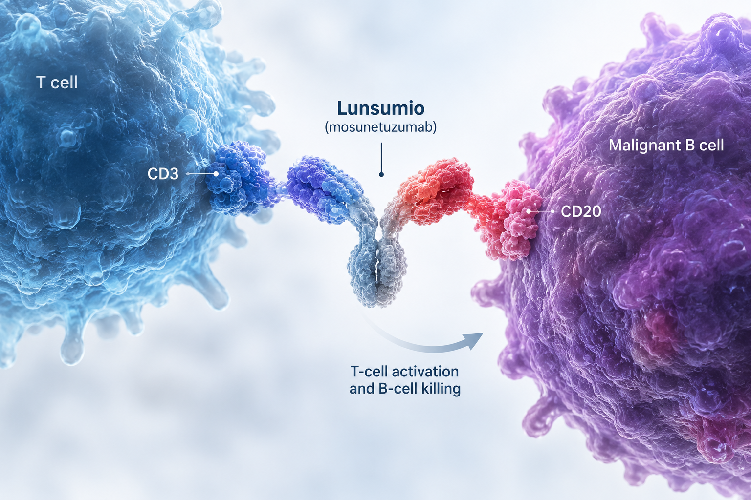 Roche Lunsumio mosunetuzumab lenalidomide combination in relapsed or refractory follicular lymphoma