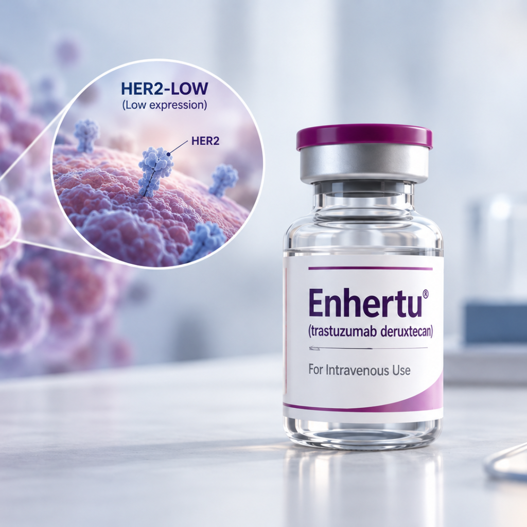 NICE recommends Enhertu (trastuzumab deruxtecan) for HER2-low metastatic breast cancer