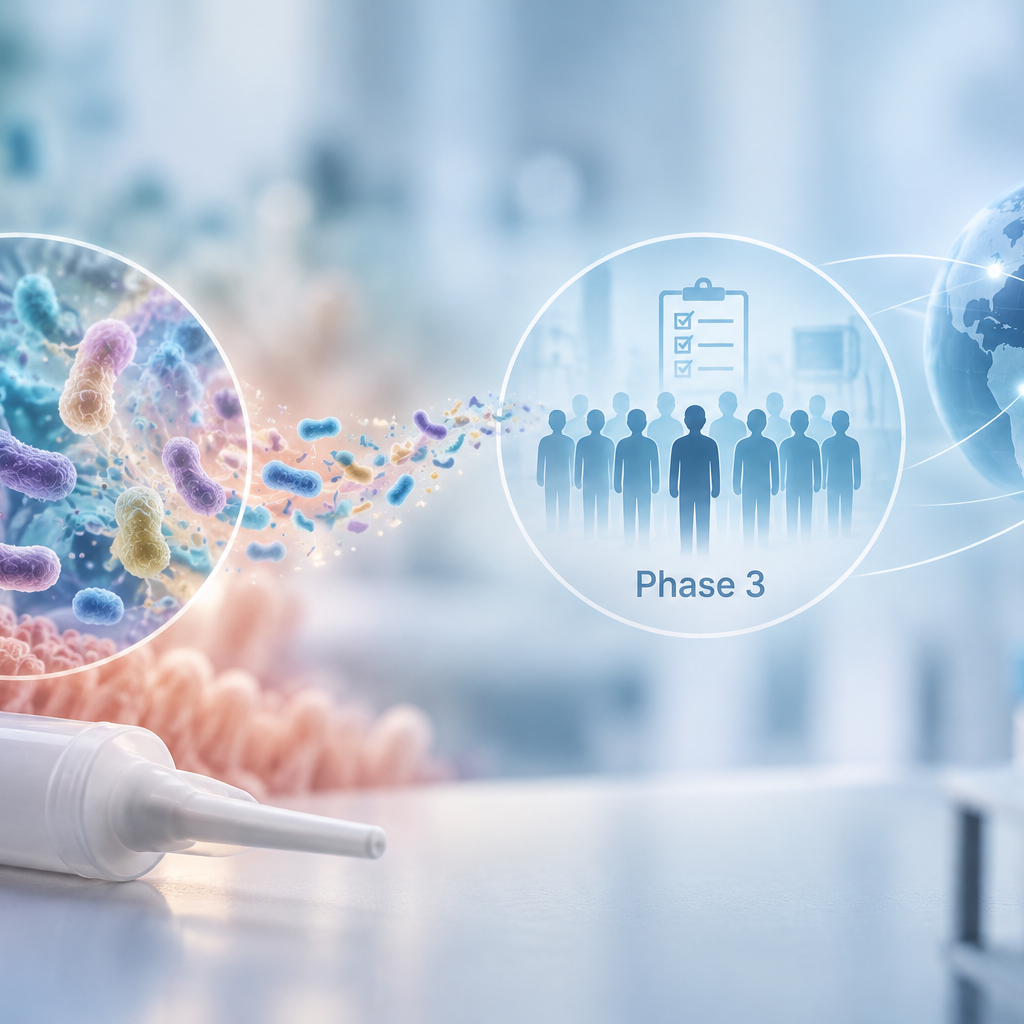 MaaT013 Xervyteg microbiome therapy and PHOENIX Phase 3 trial for acute graft-versus-host disease