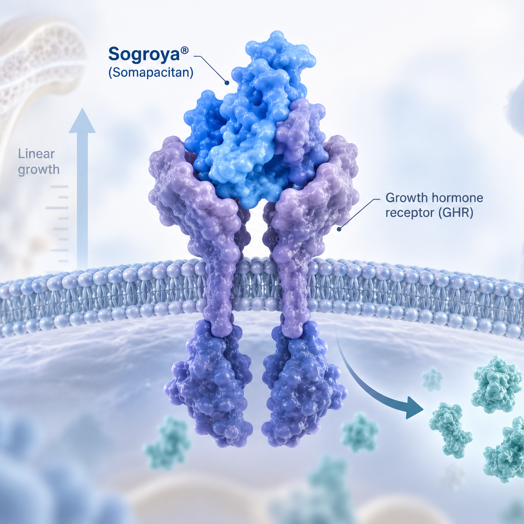 Sogroya somapacitan once-weekly growth hormone treatment for children with idiopathic short stature