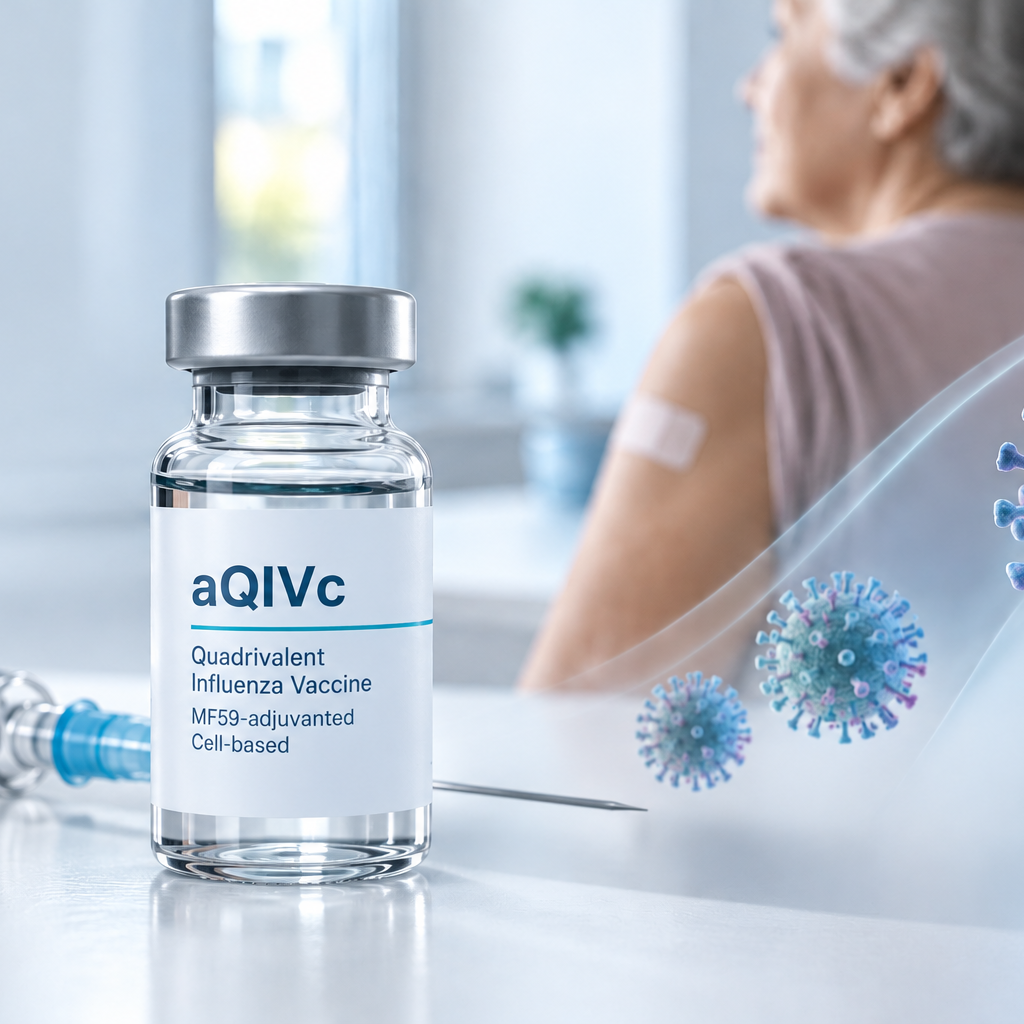 CSL Seqirus aQIVc higher-dose cell-based influenza vaccine for adults aged 50 years and older