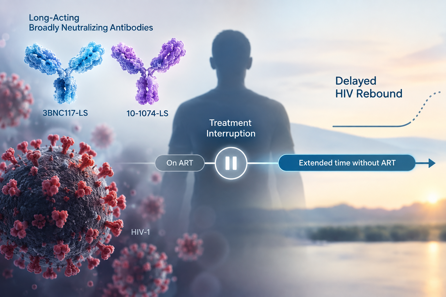 Phase II RIO trial showing broadly neutralizing antibodies, HIV viral rebound, and 10-1074 resistance
