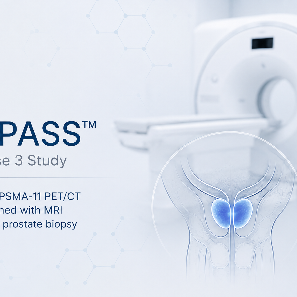 Telix Phase 3 BiPASS study evaluating 68Ga-PSMA-11 PET/CT and MRI for prostate cancer imaging