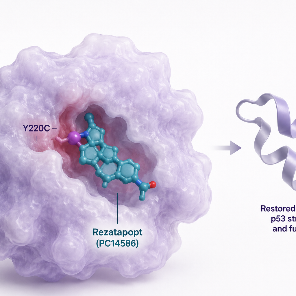 Rezatapopt shows 46% response rate in TP53 Y220C-mutated ovarian cancer