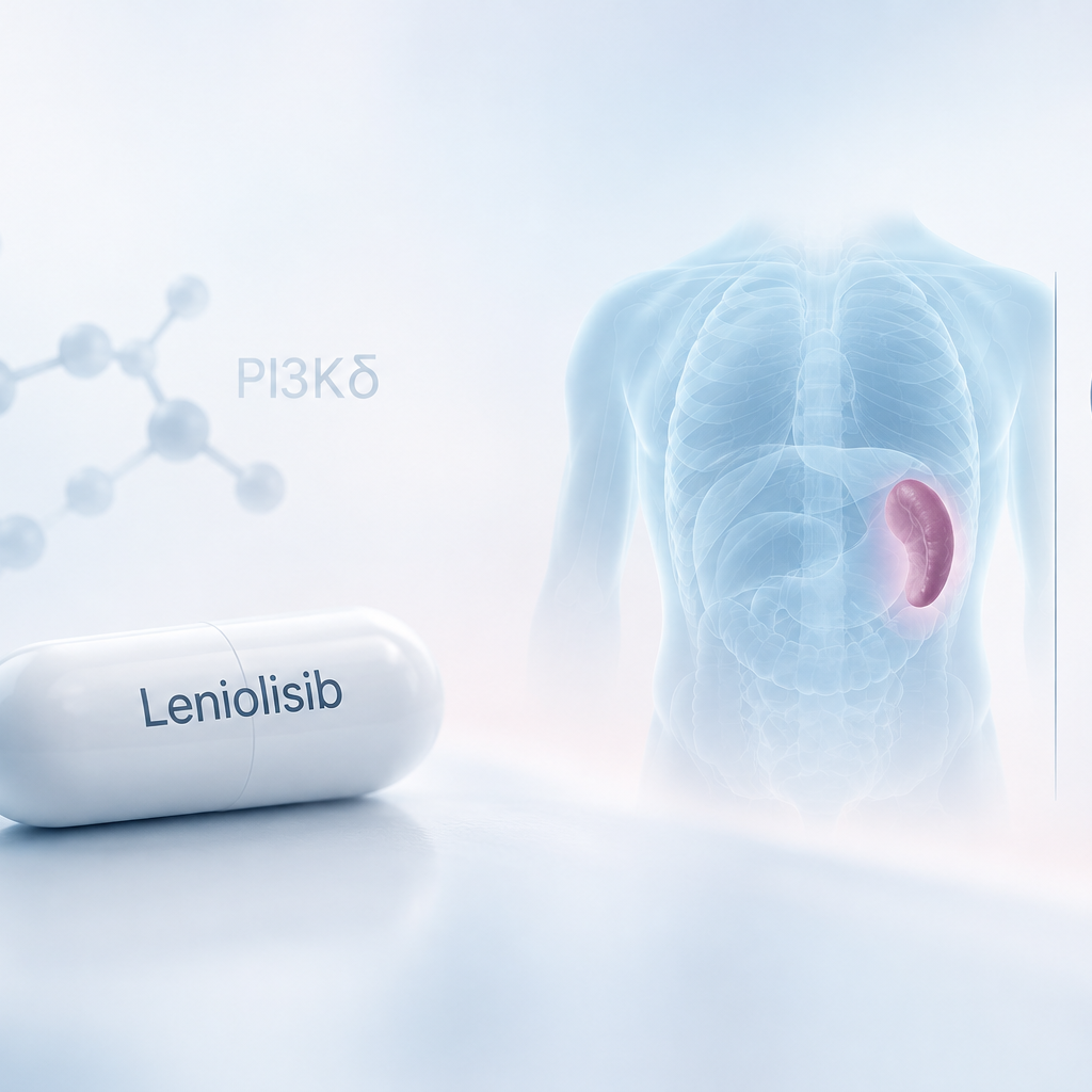 Leniolisib Phase II study showing spleen volume reduction in patients with primary immunodeficiencies