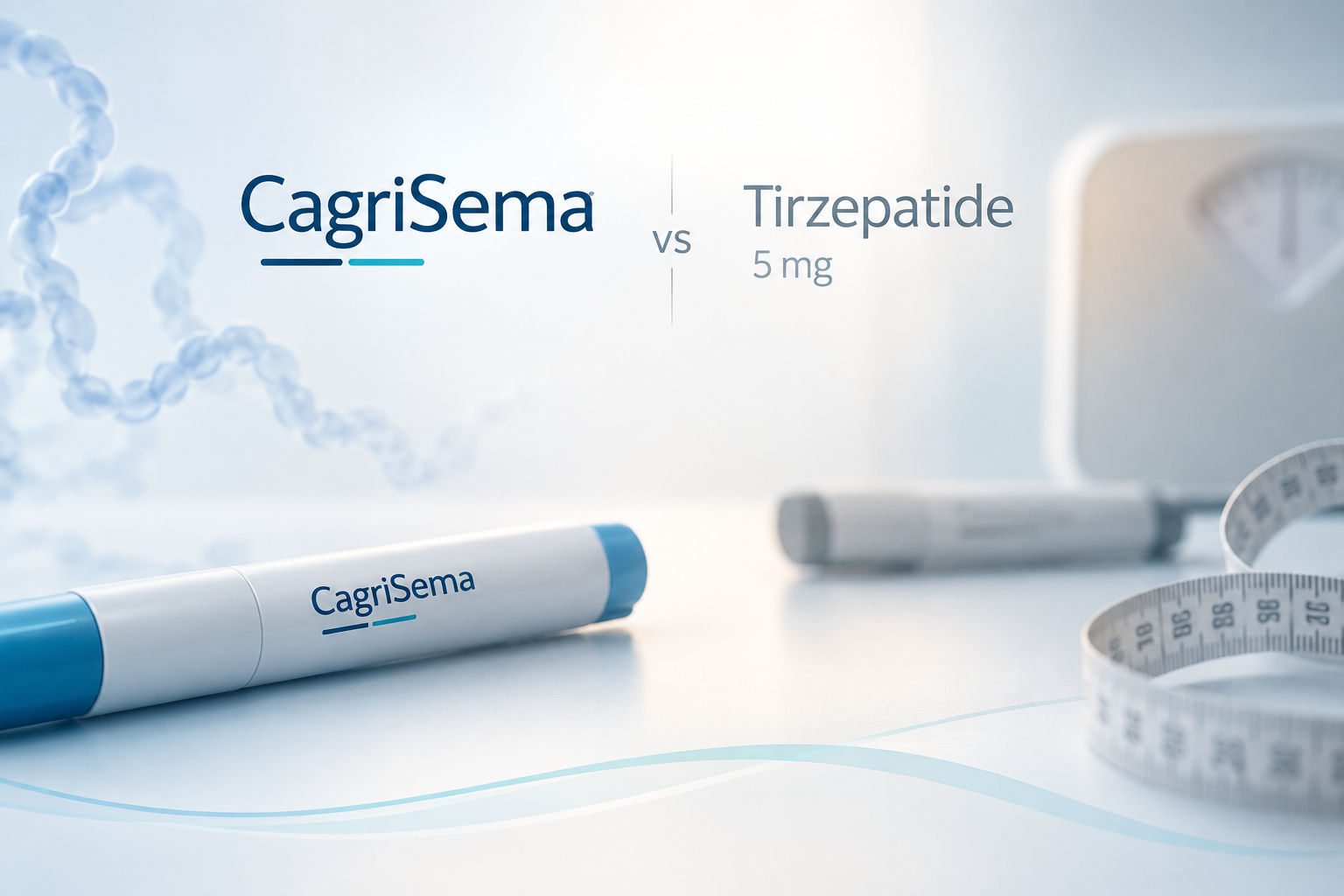 CagriSema compared with tirzepatide 5 mg for weight loss in phase 3 REIMAGINE 5 trial