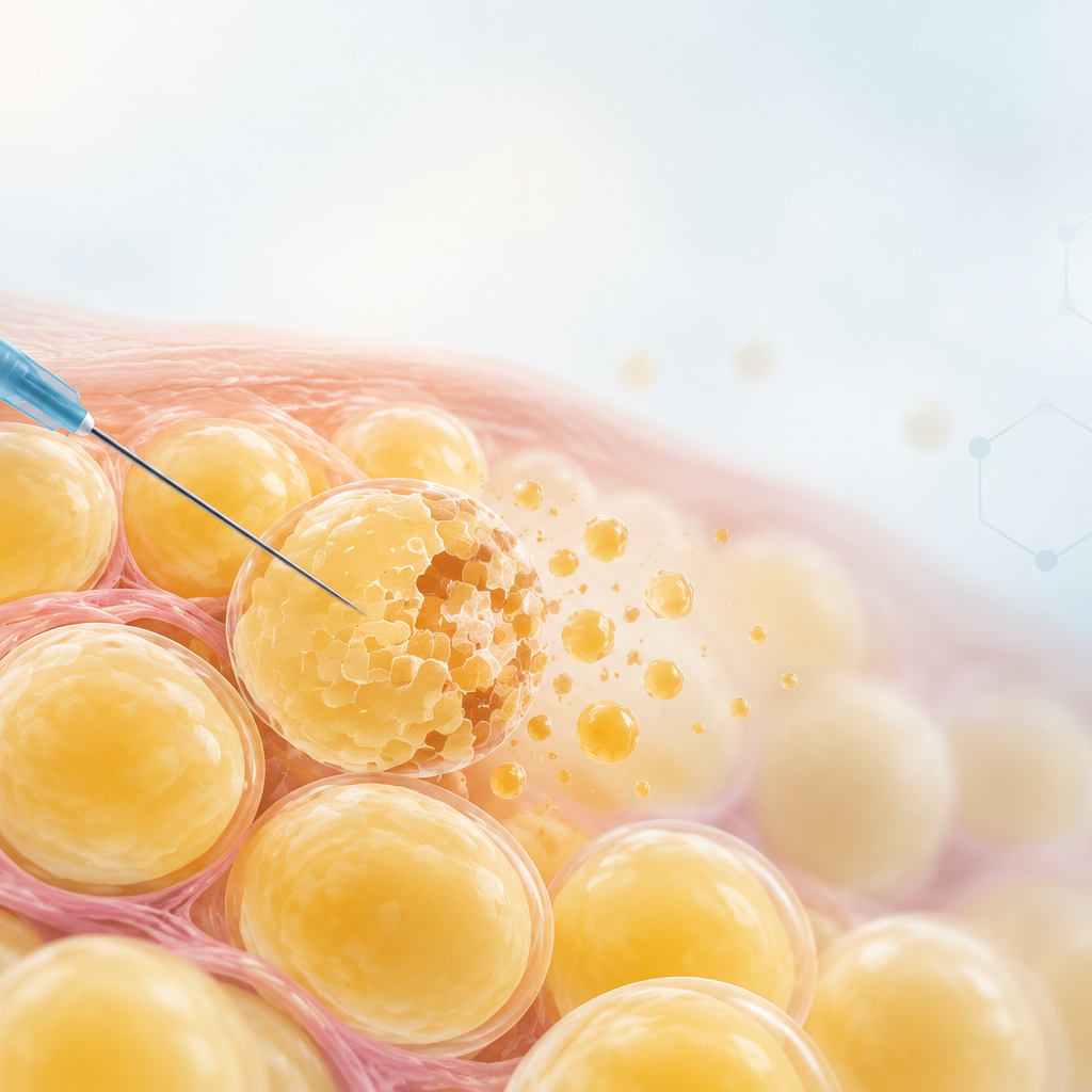 CBL-514D targeting adipocytes through localized adipocyte apoptosis in subcutaneous tissue